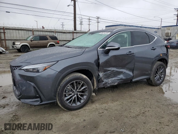 2023 Lexus NX with VIN 2T2GGCEZ0PC019310, listed as a Copart auction lot 48616335 with 11,229 mi miles and Salvage Title. Bid and sale history available at carsss.com. Image 1.
