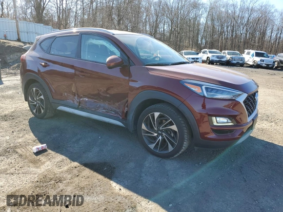2020 Hyundai Tucson Sport z VIN KM8J3CAL3LU268622, wystawiony jako Copart lot #50791475 z przebiegiem 57 165 mil mil oraz Szkoda całkowita • Salvage title. Historia ofert i sprzedaży dostępna na DreamBid. Obrazek 4.