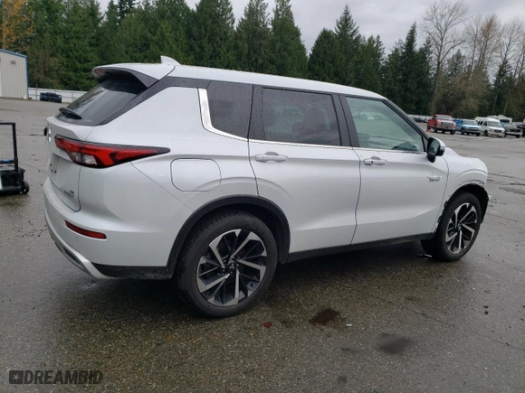 2023 Mitsubishi Outlander PHEV SE with VIN JA4T5UA94PZ039306, listed as a Copart auction lot 80334214 with 47,412 mi miles and Salvage Title. Bid and sale history available at carsss.com. Image 3.
