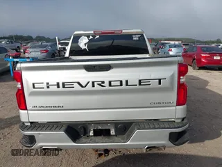 2020 Chevrolet Silverado 1500 Custom with VIN 1GCPWBEF4LZ148741, listed as a IAAI auction lot 41148846 with 108,151 mi miles. Bid and sale history available at carsss.com. Image 16.
