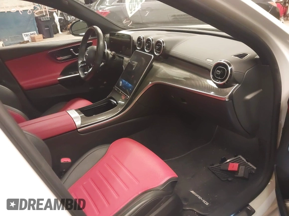 2023 Mercedes-Benz C 43 AMG with VIN W1KAF8HB9PR089554, listed as a IAAI auction lot 41587016 with 14,351 mi miles and . Bid and sale history available at DreamBid. Image 5.