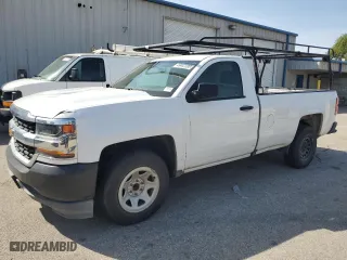 2018 Chevrolet Silverado 1500 Work Truck with VIN 1GCNCNEH6JZ340002, listed as a Copart auction lot 49442395 with 202,606 mi miles and Clean Title. Bid and sale history available at carsss.com. Image 1.