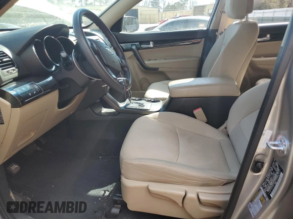 2013 Kia Sorento LX with VIN 5XYKT3A67DG353839, listed as a Copart auction lot 46053515 with 130,802 mi miles and Salvage Title. Bid and sale history available at carsss.com. Image 7.