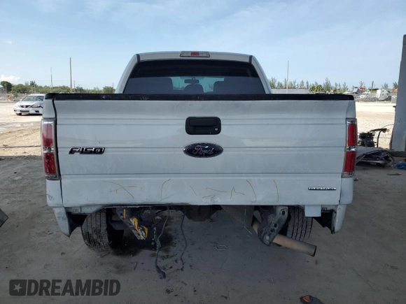 2014 Ford F-150 XL with VIN 1FTEW1CM9EFA41241, listed as a Copart auction lot 56217225 with 256,673 mi miles and Salvage title. Bid and sale history available at DreamBid. Image 6.