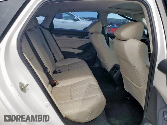 2020 Honda Accord Touring with VIN 1HGCV3F90LA008959, listed as a Copart auction lot 58042935 with 123,405 mi miles and Clean title. Bid and sale history available at DreamBid. Image 10.