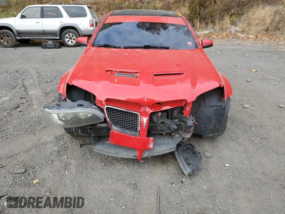 2008 Pontiac G8 z VIN 6G2ER57768L127526, wystawiony jako Copart lot #77438454 z przebiegiem 164 901 mil mil oraz Nie do naprawy • Non repairable. Historia ofert i sprzedaży dostępna na DreamBid. Obrazek 5.