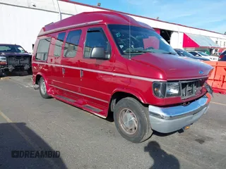 1997 Ford Econoline Commercial z VIN 1FDEE14L2VHA42143, wystawiony jako IAAI lot #40406986 z przebiegiem 190 938 mil mil oraz . Historia ofert i sprzedaży dostępna na DreamBid. Obrazek 1.