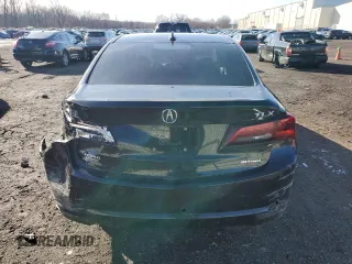 2016 Acura TLX V6 Advance with VIN 19UUB3F72GA000072, listed as a Copart auction lot 43923735 with 107,304 mi miles and Salvage Title. Bid and sale history available at carsss.com. Image 6.