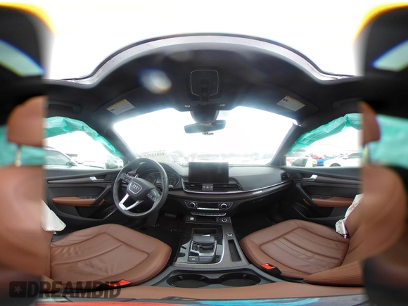 2023 Audi Q5 S line Premium with VIN WA1GAAFY3P2043285, listed as a IAAI auction lot 42414217 with 41,394 mi miles and . Bid and sale history available at DreamBid. Image 18.