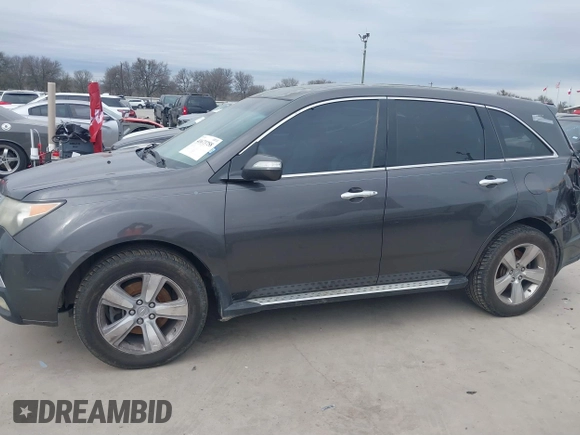 2011 Acura MDX Tech Pkg with VIN 2HNYD2H69BH503868, listed as a IAAI auction lot 41673758 with 198,686 mi miles. Bid and sale history available at carsss.com. Image 14.