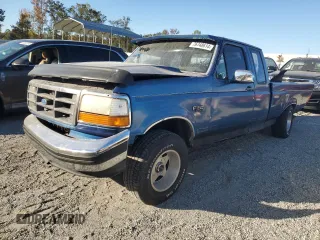 1993 Ford F-150 with VIN 1FTEX15N4PKB26646, listed as a Copart auction lot 76748614 with 0 mi miles and Salvage Title. Bid and sale history available at carsss.com. Image 1.