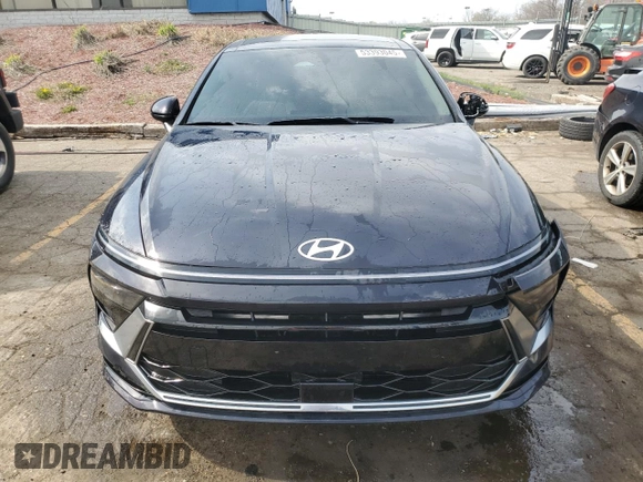 2024 Hyundai Sonata SEL z VIN KMHL14JA2RA409807, wystawiony jako Copart lot #53393045 z przebiegiem 5 661 mil mil oraz Szkoda całkowita • Salvage title. Historia ofert i sprzedaży dostępna na DreamBid. Obrazek 5.