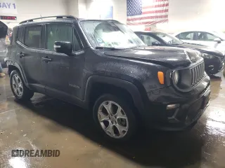 2022 Jeep Renegade Limited z VIN ZACNJDD15NPN49401, wystawiony jako Copart lot #87047184 z przebiegiem 15 165 mil mil oraz Szkoda całkowita • Salvage title. Historia ofert i sprzedaży dostępna na DreamBid. Obrazek 4.