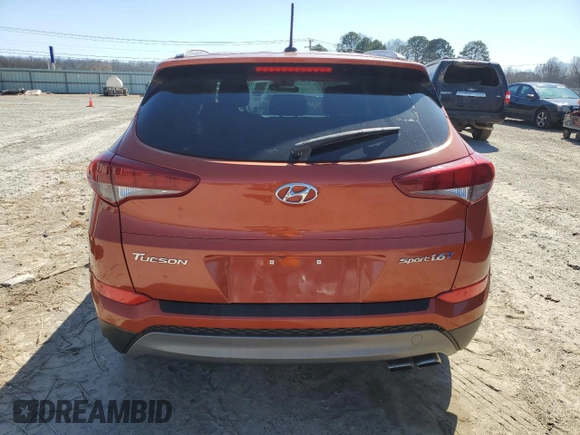 2016 Hyundai Tucson Limited with VIN KM8J33A21GU215589, listed as a Copart auction lot 48438225 with 196,831 mi miles and Clean Title. Bid and sale history available at DreamBid. Image 6.