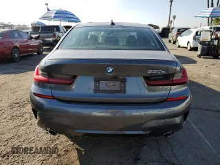 2022 BMW 3 Series 330e with VIN 3MW5P7J04N8C53017, listed as a Copart auction lot 84180844 with 17,001 mi miles and Salvage Title. Bid and sale history available at carsss.com. Image 6.