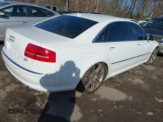 2009 Audi A8 L 4.2L with VIN WAUMV94E39N002352, listed as a IAAI auction lot 41443884 with 138,269 mi miles. Bid and sale history available at carsss.com. Image 4.