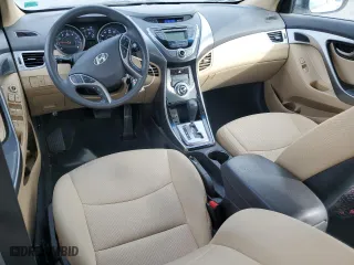 2013 Hyundai Elantra GLS with VIN 5NPDH4AE2DH205209, listed as a Copart auction lot 49575275 with 49,775 mi miles and Salvage Title. Bid and sale history available at carsss.com. Image 8.