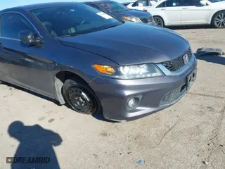 2014 Honda Accord Coupe EX-L with VIN 1HGCT2B84EA007555, listed as a IAAI auction lot 41064583 with 141,536 mi miles. Bid and sale history available at carsss.com. Image 6.