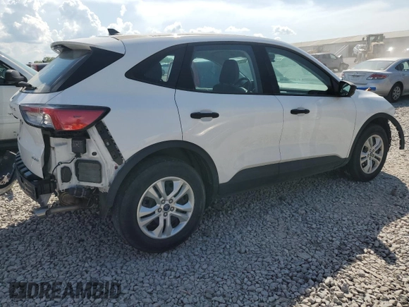 2021 Ford Escape S with VIN 1FMCU9F69MUB33240, listed as a Copart auction lot 61402505 with 47,041 mi miles and Salvage title. Bid and sale history available at DreamBid. Image 3.