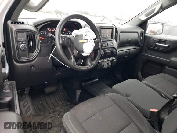 2021 Chevrolet Silverado 1500 Work Truck with VIN 3GCNWAEK6MG329873, listed as a Copart auction lot 86010404 with 84,011 mi miles and Salvage Title. Bid and sale history available at carsss.com. Image 8.