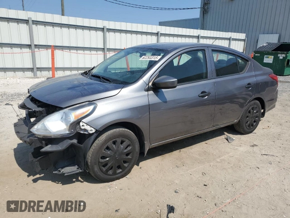 2017 Nissan Versa S with VIN 3N1CN7AP6HL849747, listed as a Copart auction lot 62293315 with 155,324 mi miles and Salvage title. Bid and sale history available at DreamBid. Image 1.