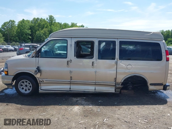 2006 Chevrolet Express Passenger with VIN 1GBFG15T161127863, listed as a IAAI auction lot 42309370 with 220,524 mi miles and . Bid and sale history available at DreamBid. Image 6.