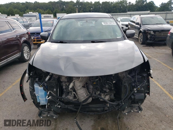 2017 Nissan Rogue SV with VIN 5N1AT2MT4HC835973, listed as a Copart auction lot 63814414 with 74,629 mi miles and Salvage Title. Bid and sale history available at carsss.com. Image 5.