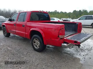 2004 Dodge Dakota SLT with VIN 1D7HL48N44S708625, listed as a IAAI auction lot 41552527 with 337,535 mi miles. Bid and sale history available at carsss.com. Image 3.