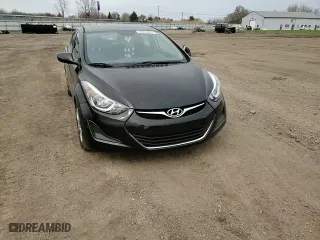 2016 Hyundai Elantra Value Edition with VIN KMHDH4AE4GU541837, listed as a Copart auction lot 52203915 with 96,667 mi miles and Salvage Title. Bid and sale history available at carsss.com. Image 10.