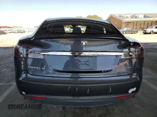 2014 Tesla Model S 60 with VIN 5YJSA1H17EFP63229, listed as a Copart auction lot 51776195 with 156,356 mi miles and Salvage Title. Bid and sale history available at DreamBid. Image 6.