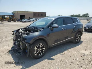 2023 Kia Sportage EX with VIN 5XYK33AF6PG037322, listed as a Copart auction lot 60637155 with 74,747 mi miles and Salvage title. Bid and sale history available at DreamBid. Image 1.