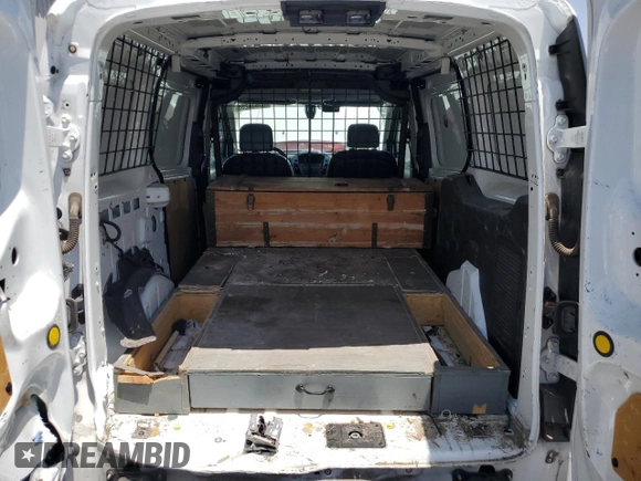 2018 Ford Transit Connect XL with VIN NM0LS7E71J1373241, listed as a Copart auction lot 61635235 with 82,574 mi miles and Salvage title. Bid and sale history available at DreamBid. Image 10.
