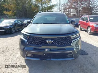2021 Kia Sorento EX with VIN 5XYRHDLF2MG068257, listed as a IAAI auction lot 41755974 with 77,829 mi miles. Bid and sale history available at carsss.com. Image 12.