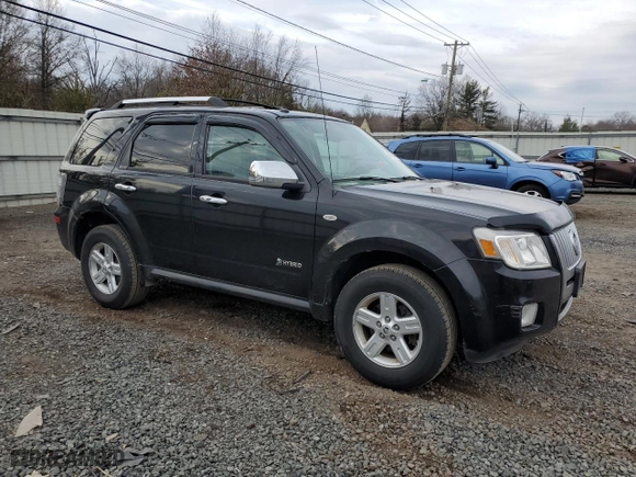 2009 Mercury Mariner Hybrid with VIN 4M2CU29309KJ26655, listed as a Copart auction lot 47494255 with 192,585 mi miles and Salvage Title. Bid and sale history available at carsss.com. Image 4.