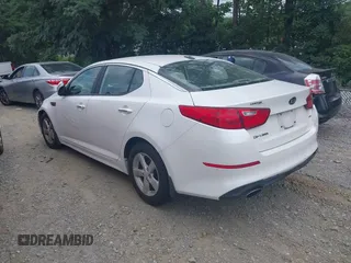 2015 Kia Optima LX with VIN KNAGM4A71F5589591, listed as a IAAI auction lot 42638648 with 154,913 mi miles and . Bid and sale history available at DreamBid. Image 3.