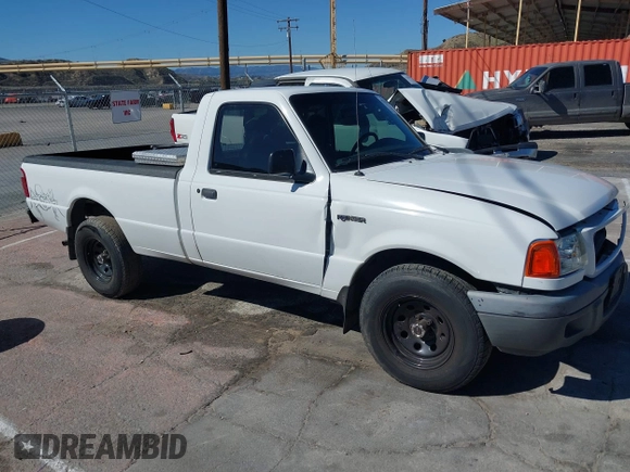 2002 Ford Ranger XL Fleet with VIN 1FTYR10E92PA78166, listed as a IAAI auction lot 41749126 with 116,684 mi miles. Bid and sale history available at carsss.com. Image 1.