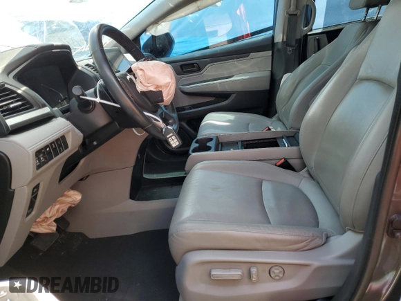 2019 Honda Odyssey EX-L with VIN 5FNRL6H75KB004911, listed as a Copart auction lot 48954335 with 74,720 mi miles and Clean Title. Bid and sale history available at carsss.com. Image 7.