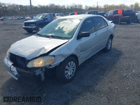 2007 Toyota Corolla CE with VIN 1NXBR32E67Z885036, listed as a IAAI auction lot 41983140 with 204,502 mi miles and . Bid and sale history available at DreamBid. Image 2.