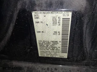 2016 Nissan Altima 2.5 SL with VIN 1N4AL3AP1GC151887, listed as a IAAI auction lot 41674852 with 142,741 mi miles. Bid and sale history available at carsss.com. Image 9.