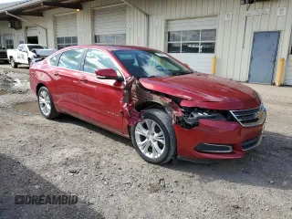 2014 Chevrolet Impala LT with VIN 2G1125S32E9101310, listed as a Copart auction lot 52306975 with 123,393 mi miles and Salvage Title. Bid and sale history available at DreamBid. Image 4.