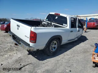 2005 Dodge Ram 1500 ST with VIN 1D7HU18N25S296573, listed as a Copart auction lot 49185055 with 161,777 mi miles and Salvage Title. Bid and sale history available at carsss.com. Image 3.