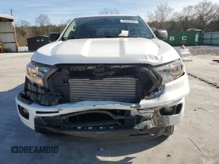 2021 Ford Ranger XL with VIN 1FTER4EHXMLD64674, listed as a Copart auction lot 88635385 with 42,582 mi miles and Salvage Title. Bid and sale history available at DreamBid. Image 5.