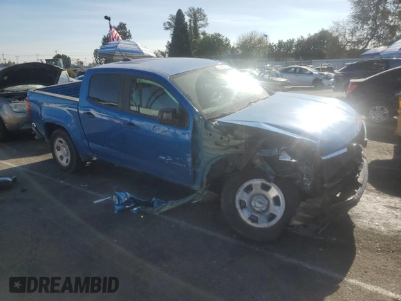 2021 Chevrolet Colorado 2WD Work Truck with VIN 1GCGSBEA3M1194786, listed as a Copart auction lot 84566144 with 86,818 mi miles and Salvage Title. Bid and sale history available at carsss.com. Image 4.