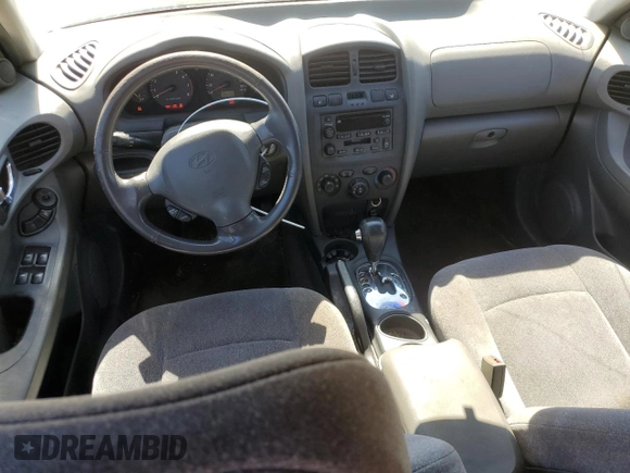 2003 Hyundai Santa Fe GLS with VIN KM8SC13D43U517220, listed as a Copart auction lot 76797714 with 126,733 mi miles and Salvage Title. Bid and sale history available at carsss.com. Image 8.