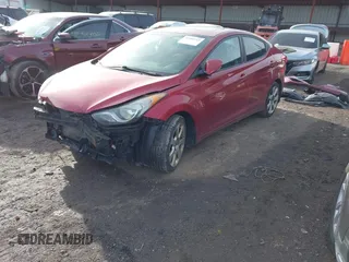2012 Hyundai Elantra Limited with VIN KMHDH4AE7CU362802, listed as a IAAI auction lot 41586925 with 181,240 mi miles. Bid and sale history available at carsss.com. Image 18.