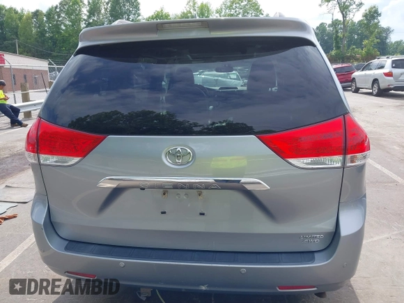 2013 Toyota Sienna XLE with VIN 5TDDK3DC3DS054803, listed as a IAAI auction lot 42389252 with 185,843 mi miles and . Bid and sale history available at DreamBid. Image 16.
