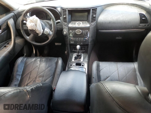 2009 Infiniti FX with VIN JNRAS18W69M155445, listed as a Copart auction lot 48298395 with Not provided miles and Salvage title. Bid and sale history available at DreamBid. Image 8.