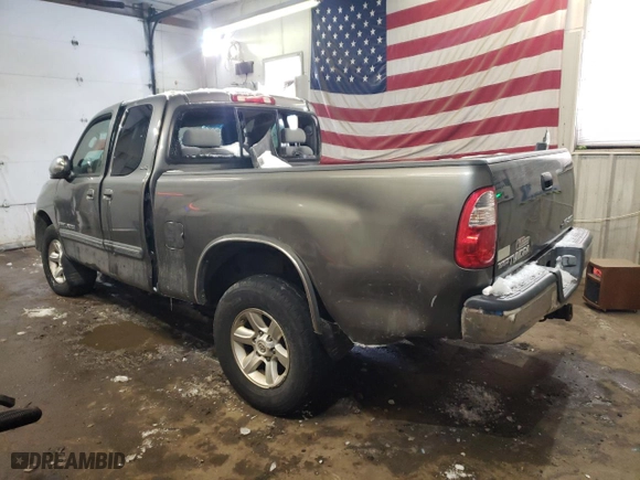 2005 Toyota Tundra SR5 with VIN 5TBBT44165S468421, listed as a Copart auction lot 44428845 with 0 mi miles and Salvage Title. Bid and sale history available at carsss.com. Image 2.