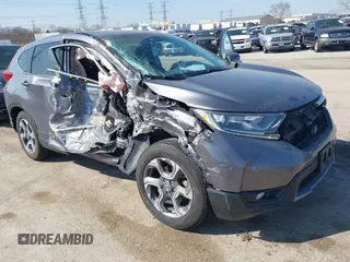 2018 Honda CR-V EX with VIN 7FARW2H5XJE047870, listed as a IAAI auction lot 41777145 with 50,358 mi miles and . Bid and sale history available at carsss.com. Image 6.