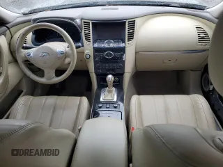 2016 Infiniti QX70 with VIN JN8CS1MW4GM751993, listed as a Copart auction lot 56351675 with Not provided miles and Salvage title. Bid and sale history available at DreamBid. Image 8.